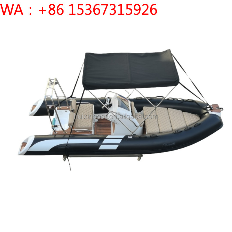 Fishing Boat Fiberglass - 4.8m 16ft RIB480 Inflatable Fishing Yacht