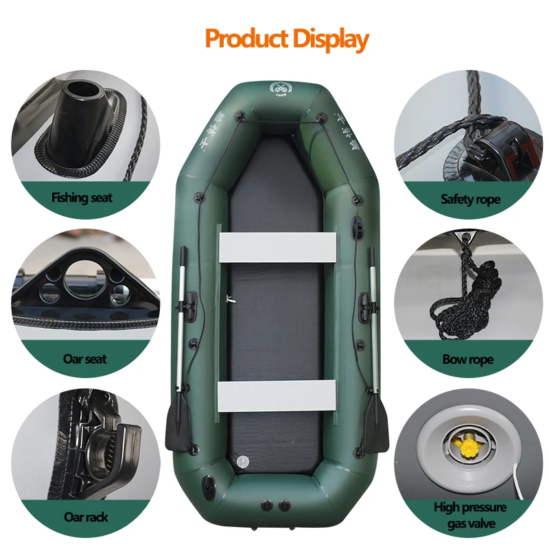 1.75~3.6m Green Fishing Kayak  – Fishing Boat Anchor Bewertung und Preis