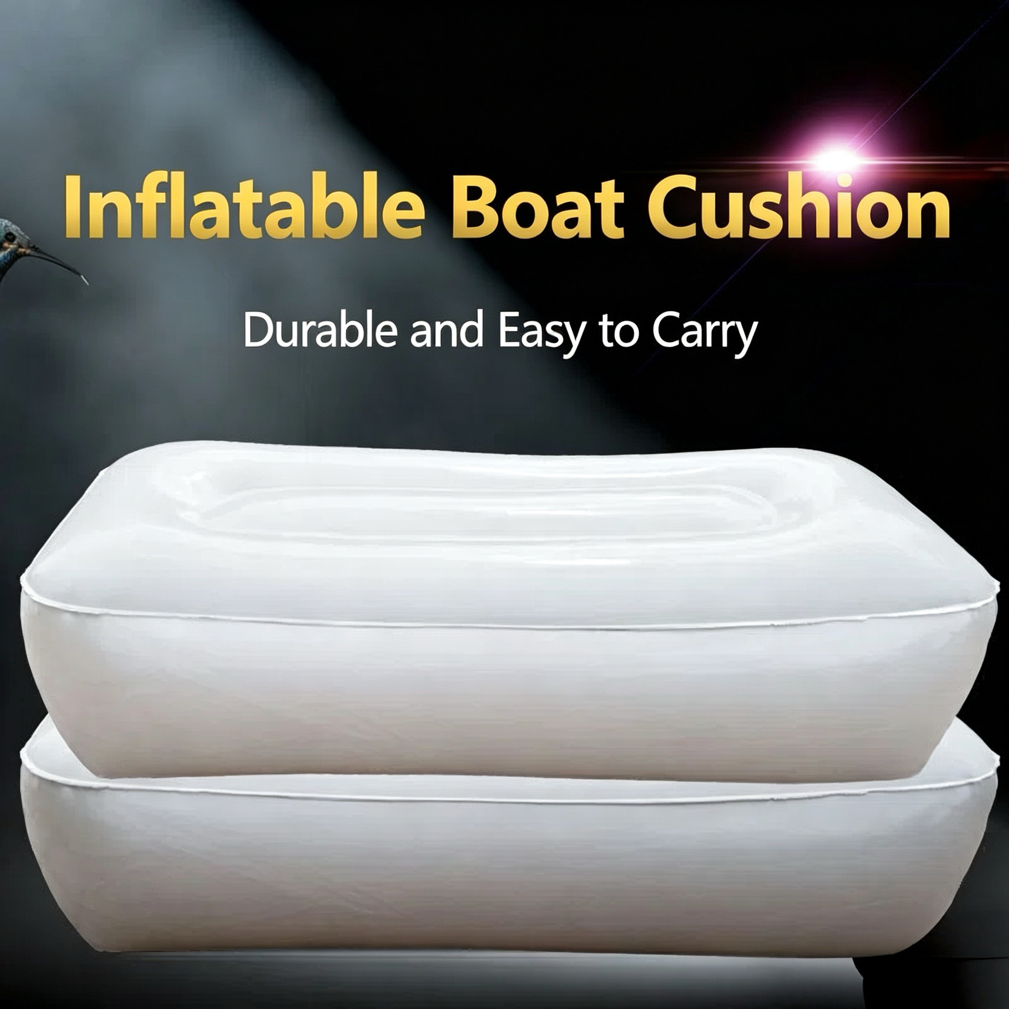 Thickened PVC Inflatable Seat, – Fishing Boat Seat Bewertung und Preis