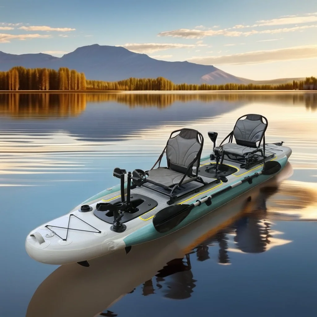 14ft Inflatable Fishing Canoe  – Fishing Boat Seat Bewertung und Preis