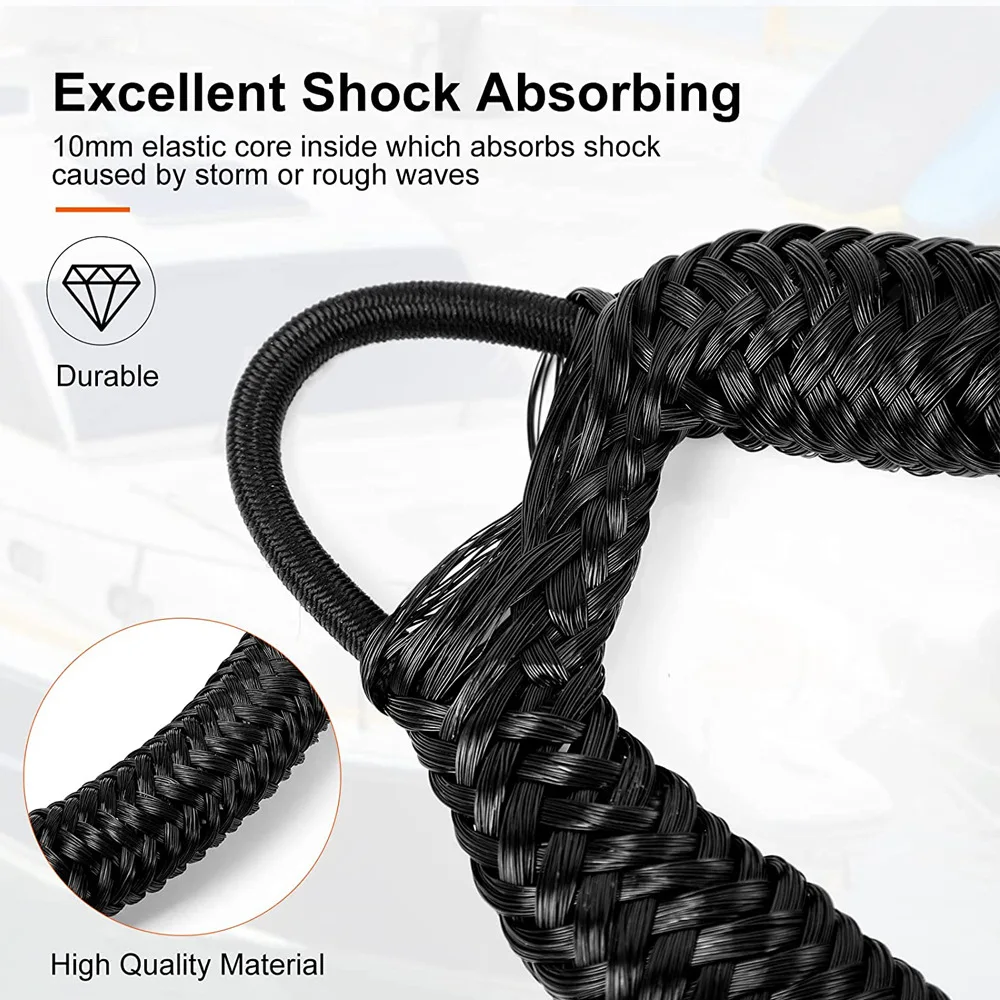 Boat Bungee Dock Line M8 Hook  – Fishing Boat Anchor Bewertung und Preis