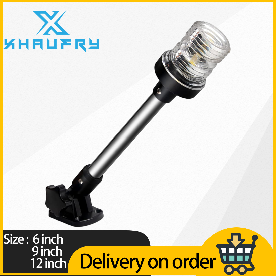 360 Degree White LED Fold Down – Fishing Boat Navigation Light Bewertung und Preis
