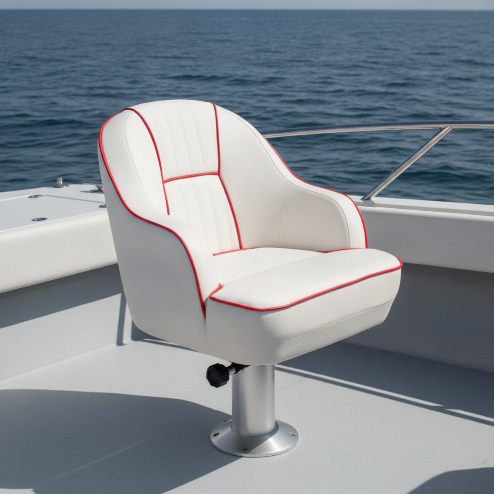 Pilot's Boat Seat Padded Helm  – Fishing Boat Seat Bewertung und Preis