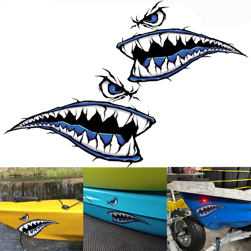 2PCS Shark Teeth Mouth Boat St – Fishing Boat Anchor Bewertung und Preis