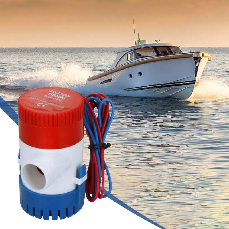 1pc 12V/24V 1100 GPH 750 GPH B – Fishing Boat Bilge Pump Bewertung und Preis