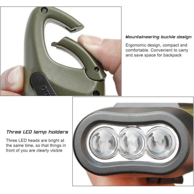 Hand Crank Solar Powered Recha – Fishing Boat Navigation Light Bewertung und Preis