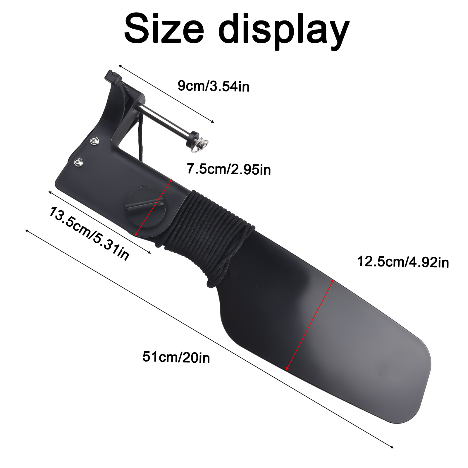 Boat Rudder for Kayak Canoe wi – Fishing Boat Steering Wheel Bewertung und Preis